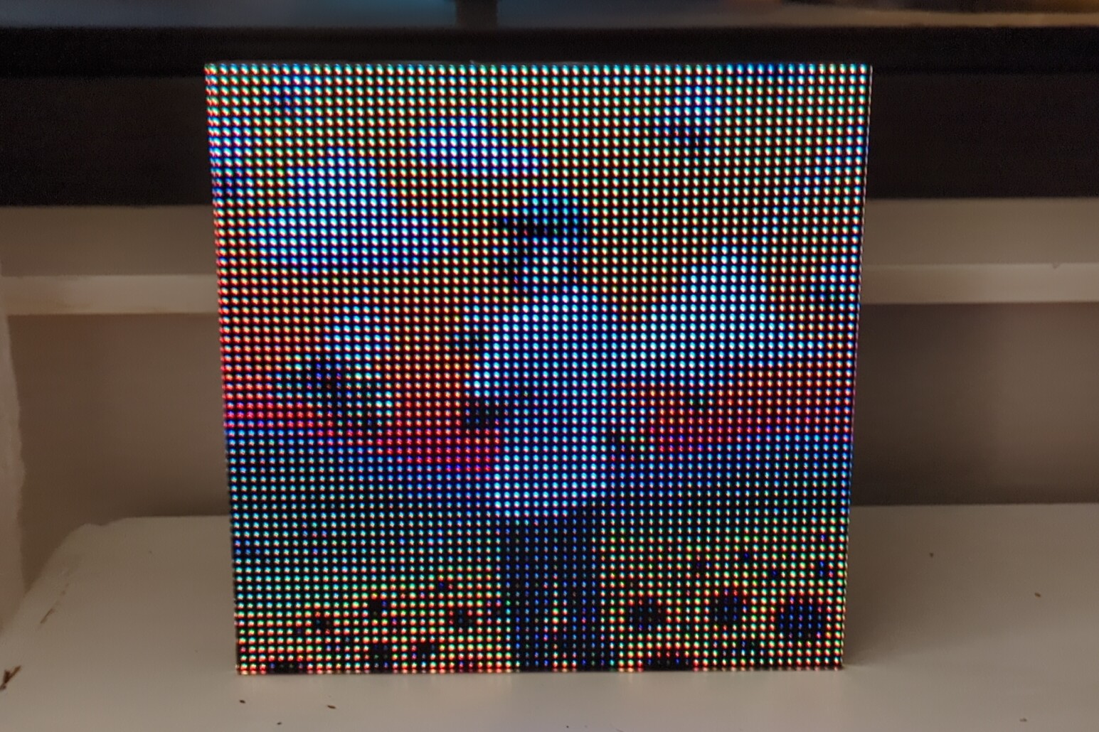 Spotify Pixel Art Display