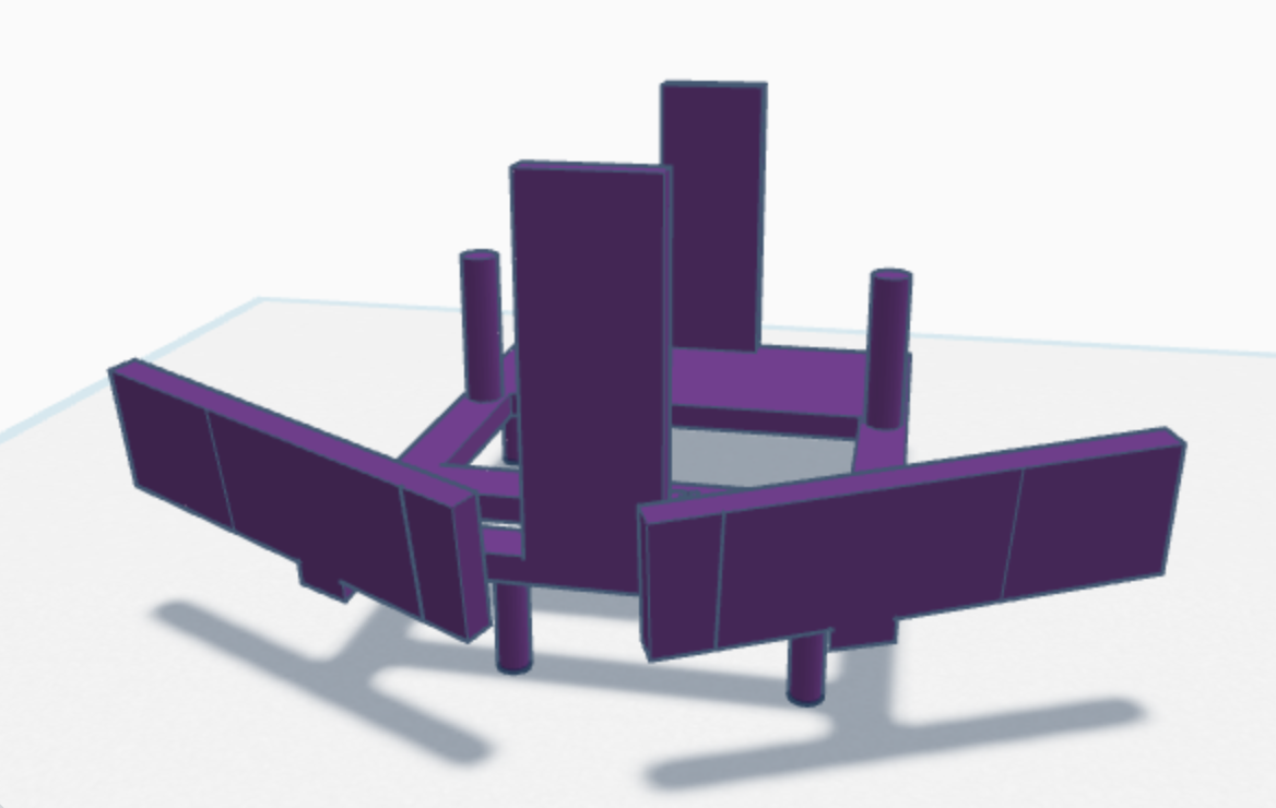 Final mount design - front